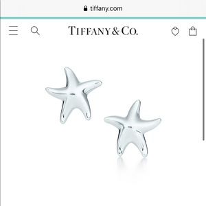 Tiffany & Co. AUTHENTIC starfish earrings